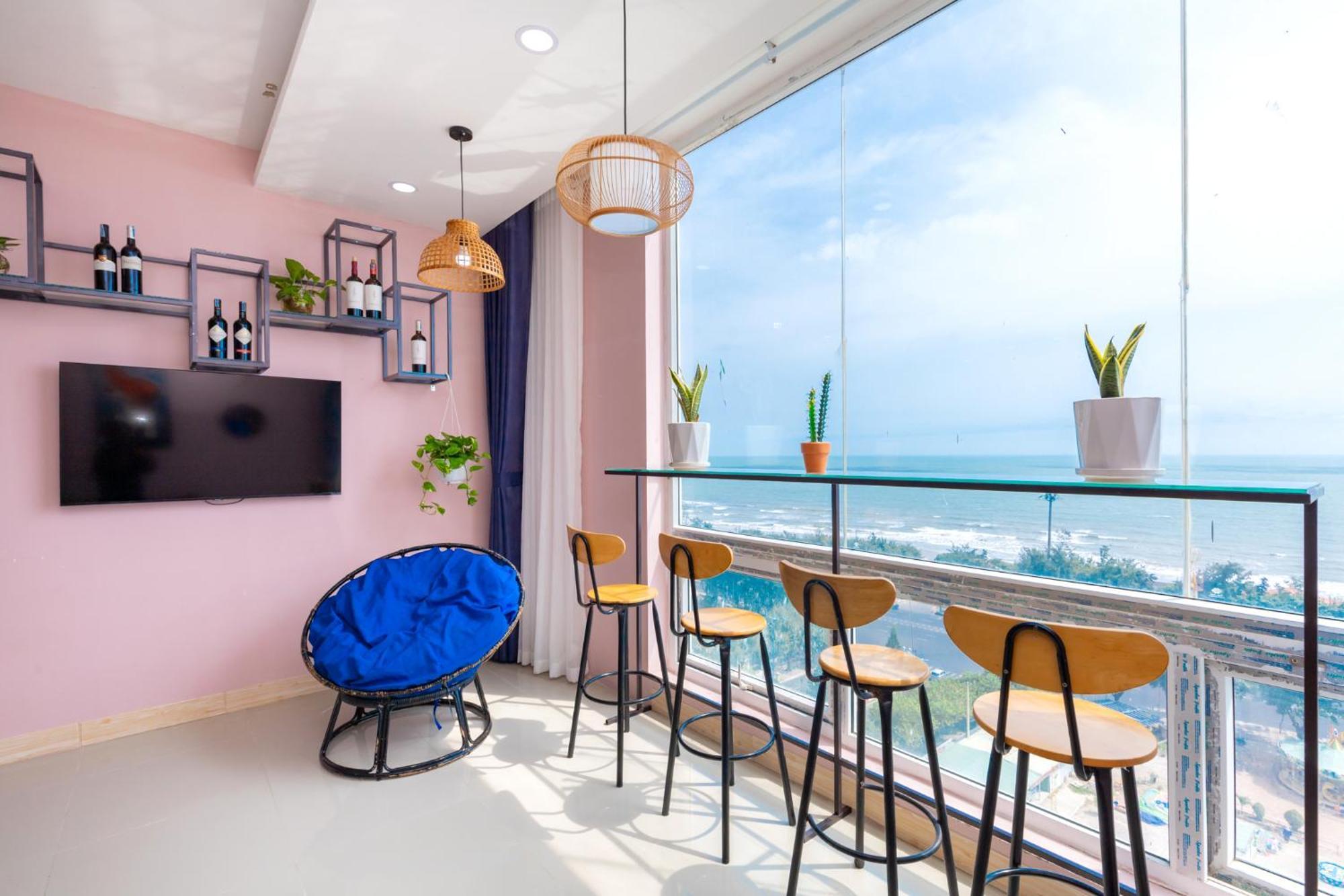 Can Ho "2" Oasky View Bien 3 Phong 5 Giuong- Oasky Sea View Apartment Vung Tau Esterno foto