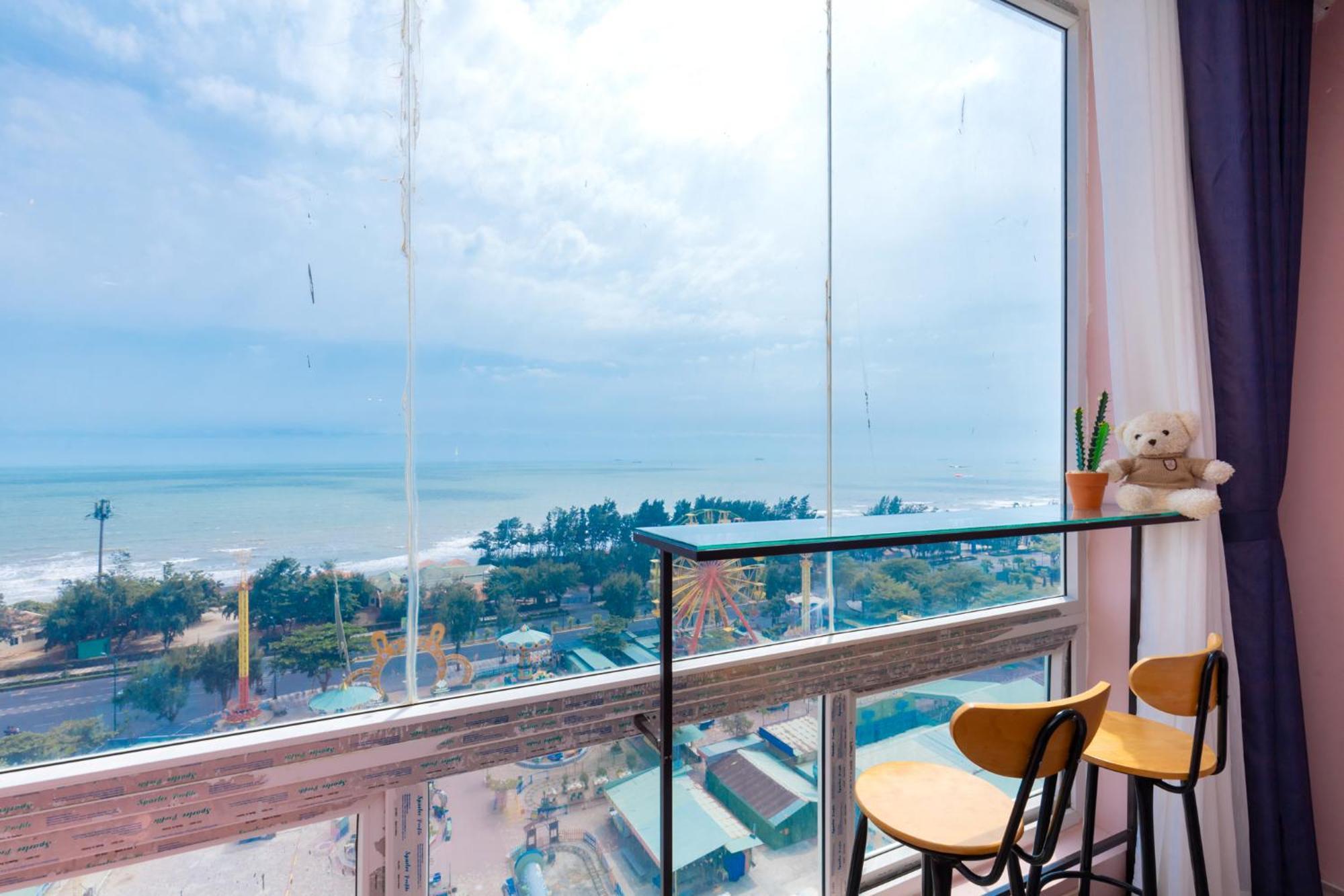 Can Ho "2" Oasky View Bien 3 Phong 5 Giuong- Oasky Sea View Apartment Vung Tau Esterno foto